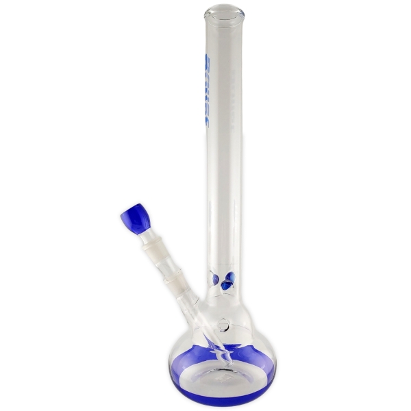 Glasbong Bullet Double Bubble 40 cm 18.8 Schliff Kugel Eisbong 2